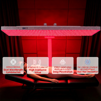 Panneau LED infrarouge REDSKY 660nm 850nm pour thérapie par lumière rouge sur tout le corps, 6000W avec support électrique