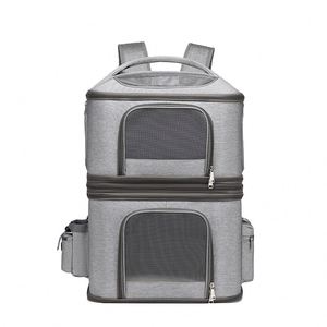 BSCI Factory Pet Carrier Bag Airline Approved Double Layer Pet <b>Backpack</b> Removable Convenient Pet <b>Cat</b> <b>Backpack</b> Dog <b>Backpack</b> - Product Image 2