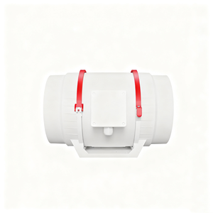 8 "מאוורר קו צינור ללא בקר עבור אתרי שיקום ובנייה - Product Image 4