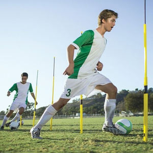 Mianda MD998 nouveau Design tige d'entraînement de football rétractable combinaison à trois sections multifonctionnel Durable PP/ABS pôle d'agilité - Product Image 4