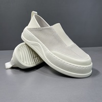Chaussures en tissu mesh respirant de style européen, tendance et luxueuses, à la mode, distinctives, avec une sensation premium et polyvalentes