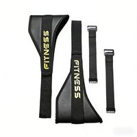 Cinturón de Entrenamiento Abdominal Plegable con Barra de Dominadas, Correa de Suspensión y Arnés para Levantar Piernas, para Uso Doméstico, para Hombres
