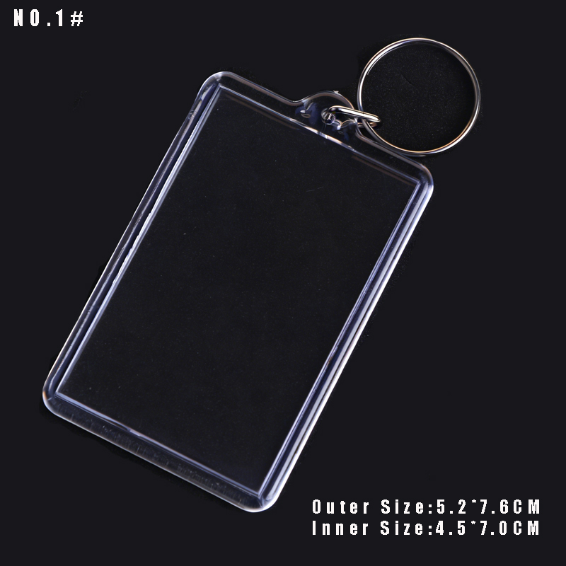 1# Tamaño exterior 7.6*5.6cm/Tamaño interior 7.0*4.5cm