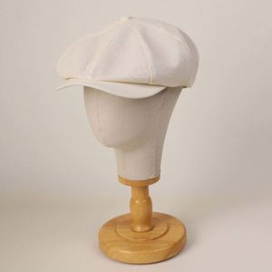 Sombrero Newsboy de Paja de Papel Transpirable de Buena Calidad, Estilo Retro Británico Literario, 8 Paneles, Moda Casual, Boina, Novedad Verano 2025 - Product Image 3