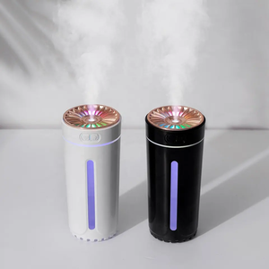 Humidificador de aire ultrasónico para el hogar y la Oficina, minidifusor de aceites esenciales eléctrico con Usb, luz Led portátil de 300Ml, gran oferta - Product Image 2