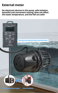 제바오 제코드 DMP-10/20/30/40 모던 웨이브메이커 펌프 담수/해수 어항용 스마트 앱 직사각형 - Product Image 2
