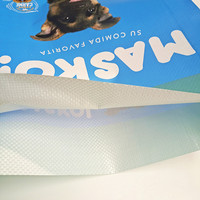 Sacs en plastique personnalisés de haute qualité pour aliments pour animaux de compagnie, 10 kg, 20 kg, 25 kg, pour l'emballage des aliments pour animaux
