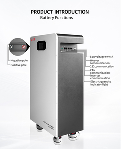 Batería de Almacenamiento de Energía SKE de 16KWH, Extraíble, 51.2V 314AH, RS485, 8000 Ciclos, IP30, Garantía de 5 Años, Sistema de Energía Solar 16S1P, SK-FM1600 - Product Image 6