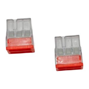 Connecteur Push-in <span class=keywords><strong>double</strong></span> étage six ports EU2.5-426, 1 entrée 5 sorties, boîtier transparent pour câblage compact d'armoires de commande - Product Image 4