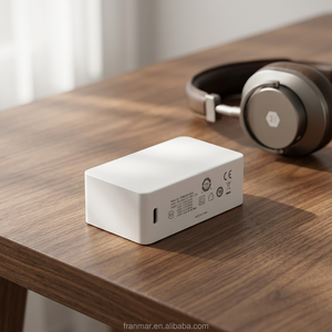 Cargador de Escritorio Universal de 60W con Carga Rápida USB PD, Entrada de 100-240V, Protección Contra Sobretensión, Material Ignífugo para PC - Product Image 1