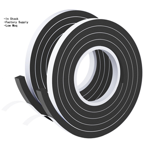 Spugne impermeabili con anello di tenuta antivento in schiuma bianca nera striscia Eva nastro adesivo in schiuma adesivo adesivo - Product Image 1