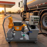 2in3in 4in 6In Pengukur Aliran Bahan Bakar Positive Displacement untuk Diesel Kerosene dengan Register Mekanis, Strainer, dan Air Eliminator