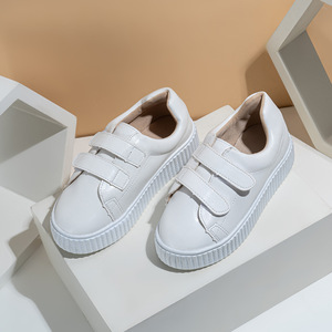 Zapatos de Lona con Cierre de Velcro para Niños y Niñas, Moda Primavera Verano, Zapatos Deportivos Casuales con Plataforma - Product Image 2