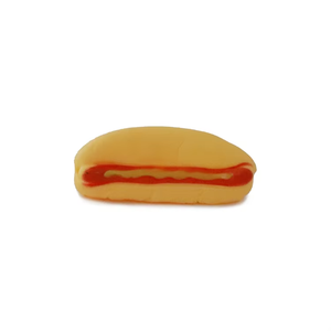 Yenilik vinil Pet oyuncaklar Hamburger Hotdog patates kızartması kavrulmuş tavuk baget gıcırtılı Fast Food köpek çiğneme oyuncakları - Product Image 5