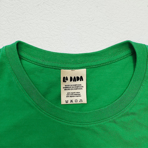 Personalizado al por mayor ropa cuello marca logotipo tejido impresión tela coser <span class=keywords><strong>etiquetas</strong></span> <span class=keywords><strong>para</strong></span> ropa camisa etiqueta - Product Image 6
