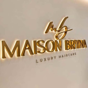 Nhà máy tùy chỉnh <span class=keywords><strong>3D</strong></span> hát thư Les iluminacin Logo Backlit cắt tóc cửa hàng dấu hiệu <span class=keywords><strong>LED</strong></span> chữ kênh - Product Image 1