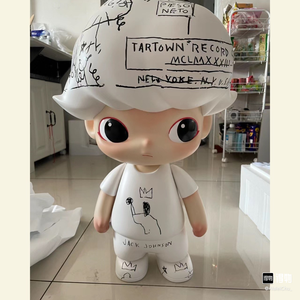 POP MART Original 100% Just DIMOO Jean-<span class=keywords><strong>Michel</strong></span> Basquiat Collection New Condition Cartoon Toy en ABS PVC EVA Material - Product Image 5