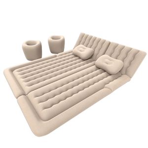 Lit <span class=keywords><strong>gonflable</strong></span> de <span class=keywords><strong>voiture</strong></span> universel pour SUV Matelas <span class=keywords><strong>gonflable</strong></span> à <span class=keywords><strong>coussin</strong></span> plat pliable portable pour les voyages de camping en plein air pour le coffre arrière - Product Image 1
