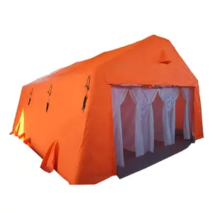 Herrwell 급속한 배치 구조 안전 샤워를 가진 휴대용 팽창식 정화 천막