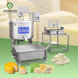 Full Complete Small Feta 500 Liter Milk Vat Butter Cheese Automatic Make Machine Forming Production Line Set - Product Image 1