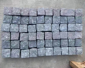 Pietra di <span class=keywords><strong>porfido</strong></span> di pietra di basalto nero per esterni strada Bluestone finitrici nero verde rosa grigio <span class=keywords><strong>porfido</strong></span> - Product Image 4