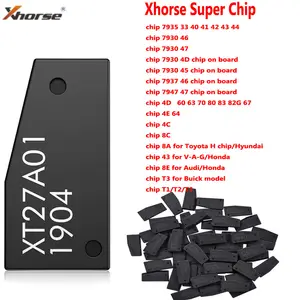 Xhorse VVDI Super Chip XT27A01 XT27A66 Transponder ID46/40/43/4D/8C/8A/4E/T3/47 For VVDI2 Mini Key Tool/Mini Key Tool