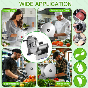 Trancheuse manuelle multifonctionnelle, lames intérieures réglables, <span class=keywords><strong>mandoline</strong></span>, trancheuse à légumes, trancheuse à fruits, machine à faire des <span class=keywords><strong>chips</strong></span> de banane - Product Image 4