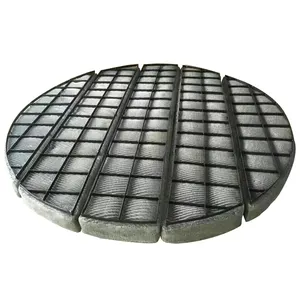 Mesh Pad Demister Filter Edelstahl 304 316L Demister Pad Direkt verkauf ab Werk Gestrickter Drahtgitter Demist