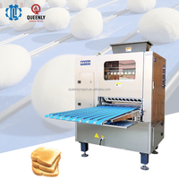 Système de façonnage automatique de boulettes de pâte motorisé en acier inoxydable haute capacité, machine industrielle de découpe et de raffermissement de la pâte