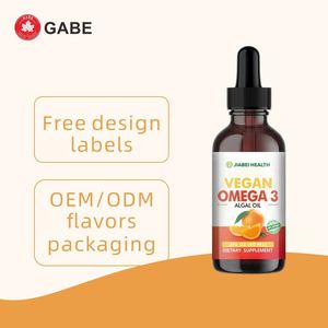 Gotas Veganas de Omega 3 para Adultos, Extracto de Algas, Salud del Corazón y el Cerebro, Suplementos a Base de Plantas de Marca Privada - Product Image 5