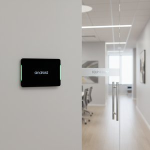 Nouvelle tablette Android tactile Wi-Fi 10,1 pouces Sugarcube avec alimentation PoE et éclairage LED périphérique pour affichage de la réservation de salles de réunion - Product Image 6