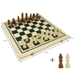 Juego de <span class=keywords><strong>ajedrez</strong></span> con piezas de madera adicionales para niños y niños Space Travel Friendly para juegos de mesa y torneos - Product Image 6