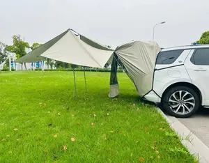 2023 baru Pop Up SUV tenda mobil Tailgate tenda Kemah tahan air tenda acara luar ruangan pesta naungan matahari piknik memancing