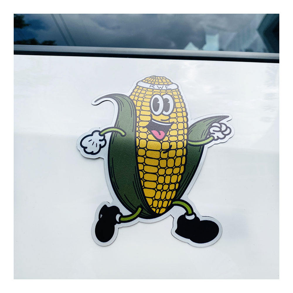 Magnetic Car Sticker Example  E