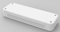 Boîtier de distribution de fibre optique FTTH intérieur, prise murale 2 ports, plaque frontale de 300 mm de long pour adaptateur SC/LC, modèle EK0601-2E
