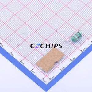 Inductor de Anillo de Color / Inductor de Orificio Pasante ALH0510-102K-HJ, Componente de Orificio Pasante (THT), 1mH, 10%, 80mA, 8Ohm - Product Image 2