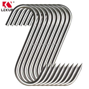 Vente en gros <span class=keywords><strong>de</strong></span> <span class=keywords><strong>crochet</strong></span> à viande en forme <span class=keywords><strong>de</strong></span> S <span class=keywords><strong>de</strong></span> haute qualité crochets suspendus <span class=keywords><strong>de</strong></span> type S 4 pouces <span class=keywords><strong>crochet</strong></span> <span class=keywords><strong>de</strong></span> <span class=keywords><strong>boucher</strong></span> en acier inoxydable pour suspendre le séchage - Product Image 5