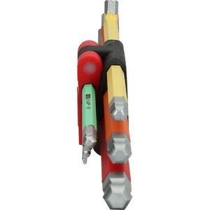 KS TOOLS - 151.4430 Jeu de clés hexagonales à bout sphérique, coudées à 108 ° (9 pcs) impériales-EAN 4042146792230 ALLEN KEYS - Product Image 1