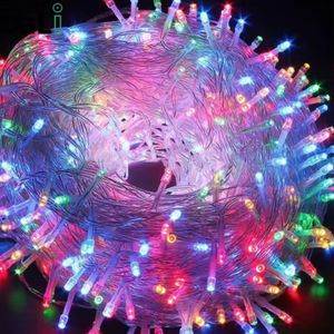 220V IP65 Waterproof String <span class=keywords><strong>LED</strong></span> faretti all'aperto decorazioni natalizie RGB feste <span class=keywords><strong>di</strong></span> <span class=keywords><strong>natale</strong></span> 10M 20M 50M 100M 80M <span class=keywords><strong>Led</strong></span> <span class=keywords><strong>albero</strong></span> 60 - Product Image 2