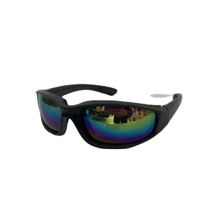 Lunettes de sécurité de travail bon marché populaires lunettes de soudage avec lentille noire foncée et montures lunettes de soudage rondes en ABS - Product Image 6