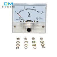 85C1 DC 30V Analog Panel Volt Voltage Meter Voltmeter Gauge 0-30V / DC 50V Analog Panel Volt Voltage Meter Voltmeter Gauge 0-50V
