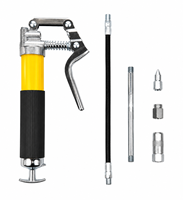 Pistolet graisseur portable haute pression 120cc à poignée pistolet, injecteur de graisse manuel pour l'entretien des véhicules automobiles et des machines