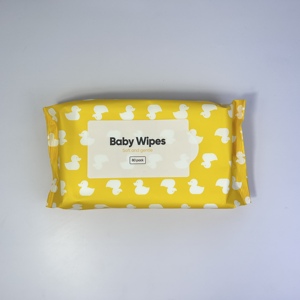 卸売ベビーワイププライベートラベル無香料Oragnicベビーウェットワイプ敏感な赤ちゃんの処分布クリーン - Product Image 6