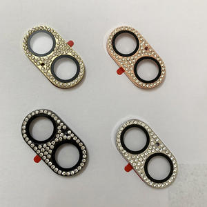 <span class=keywords><strong>Objectif</strong></span> de caméra en aluminium diamant brillant livraison rapide avec verre pour <span class=keywords><strong>iphone</strong></span> 16/16plus - Product Image 2