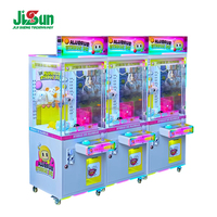 Mini machine à griffes en métal, machine à poupées, jeu d'arcade à pièces pour enfants, utilisation en intérieur et en extérieur