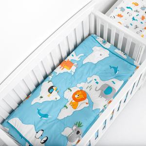 Juego <span class=keywords><strong>de</strong></span> cama con diseño <span class=keywords><strong>de</strong></span> <span class=keywords><strong>elefante</strong></span> y León <span class=keywords><strong>para</strong></span> bebé, edredón 100% algodón con dibujos animados <span class=keywords><strong>de</strong></span> animales, 3 unidades - Product Image 4