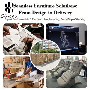 Meubles de salon de coiffure de style européen de haute qualité, table de toilette, chariot à outils, canapé d'attente, ensemble de lit pour <span class=keywords><strong>shampooing</strong></span>, couleur personnalisable - Product Image 6