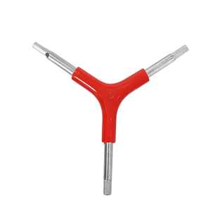 Juego de Llaves Hexagonales en T de Tres Vías, de Acero y Plástico, Antideslizantes, Ergonómicas, Herramienta Pequeña para Reparación de Automóviles - Product Image 1