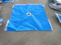 Tissu filtrant en monofilament de nylon bleu, tissé, filtre liquide industriel pour le lavage du charbon, filtration des boues
