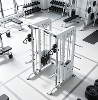 Équipement d'entraînement multifonctionnel commercial Life Top pour entraînement multi-joueurs, machine de fitness Longmen Frame Strength Smith Flying Bird
